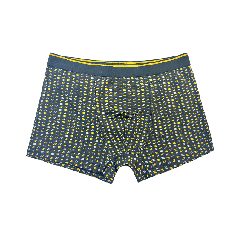 Customize Plain Color Underwear Fashion Full Printed Comfortable Soft Men Underwear Men's Christmas Boxer Briefs